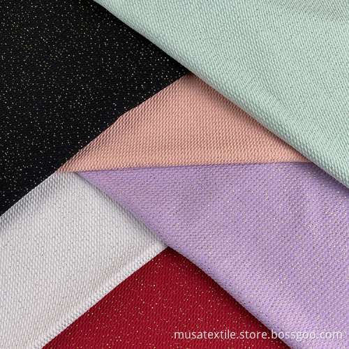 Gold Shimmer Glitter Bullet Fabric for Bows